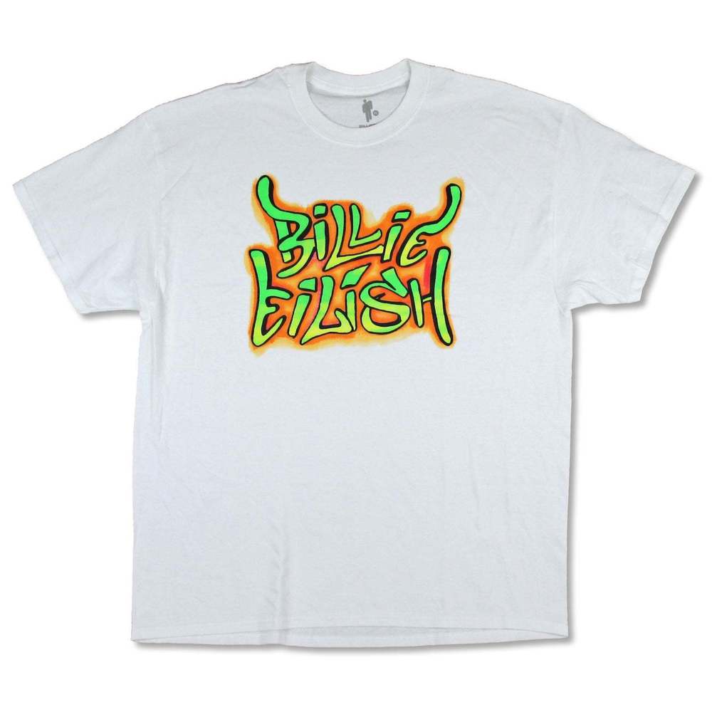 Graffiti Logo Tshirt Billie Eilish Graphics Unisex Tee